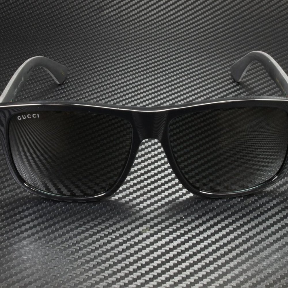 GUCCI BLACK 58MM SUNGLASSES! NEW! SALE! - Picture 3 of 4